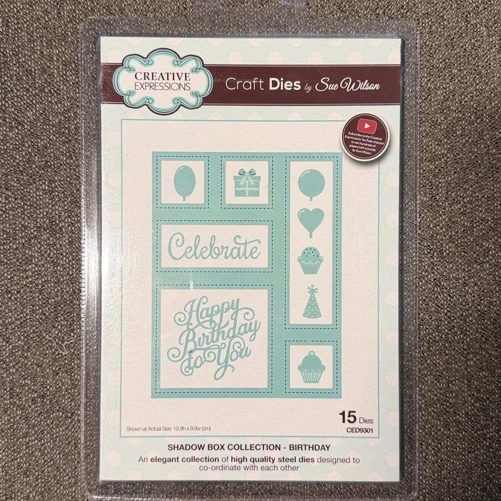 Creative Expressions Sue Wilson Craft Dies Shadow Box Bundle Of 4 All NWT